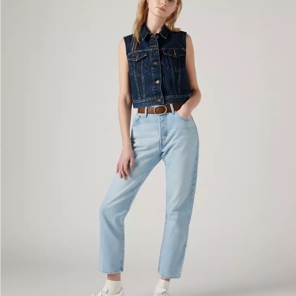 NWT Levi's 501 Original Cropped Jeans, size 26